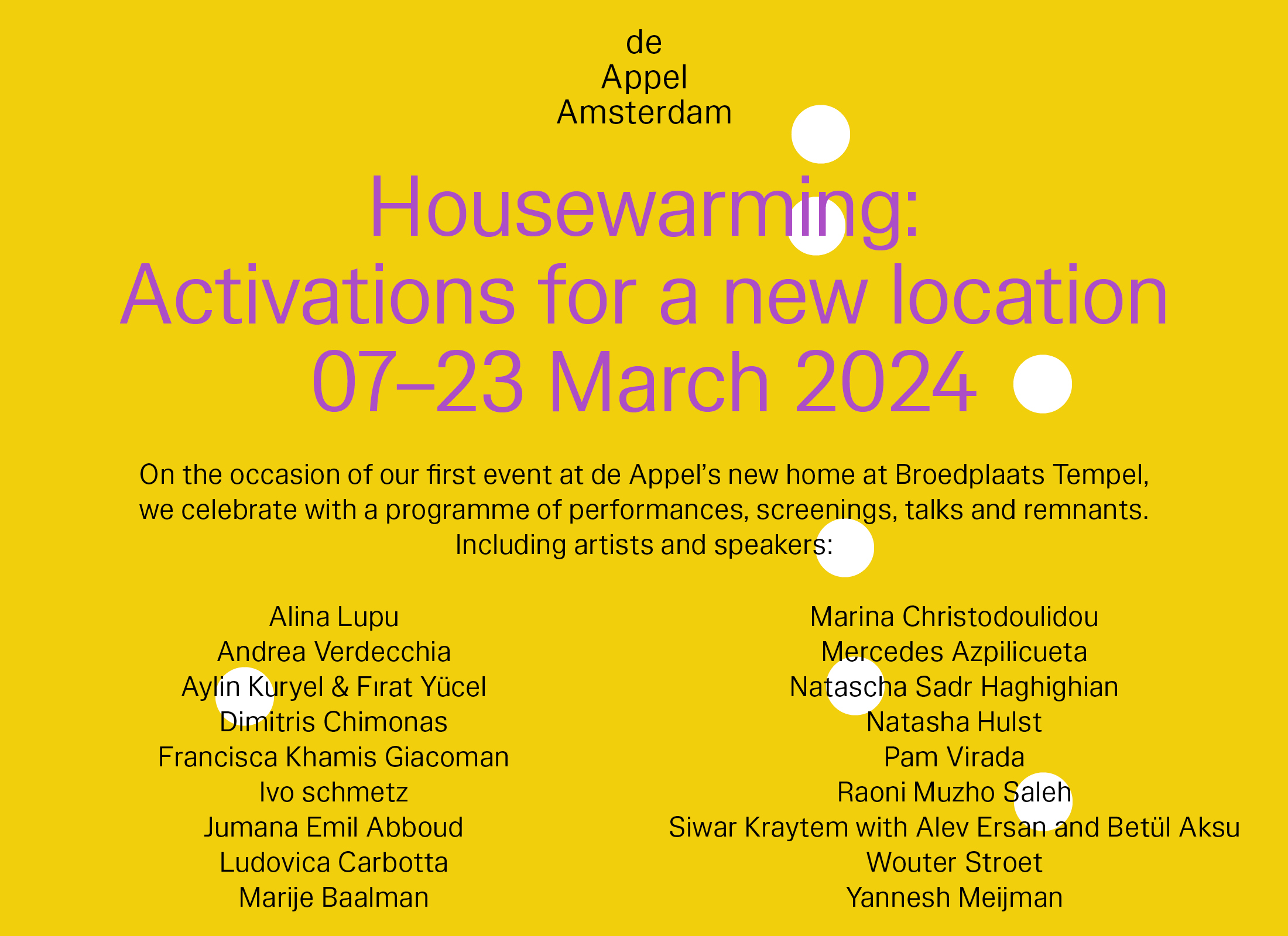 Housewarming Public Invitation