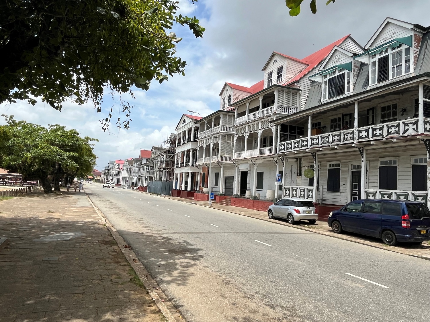 Paramaribo’s famous Waterkant