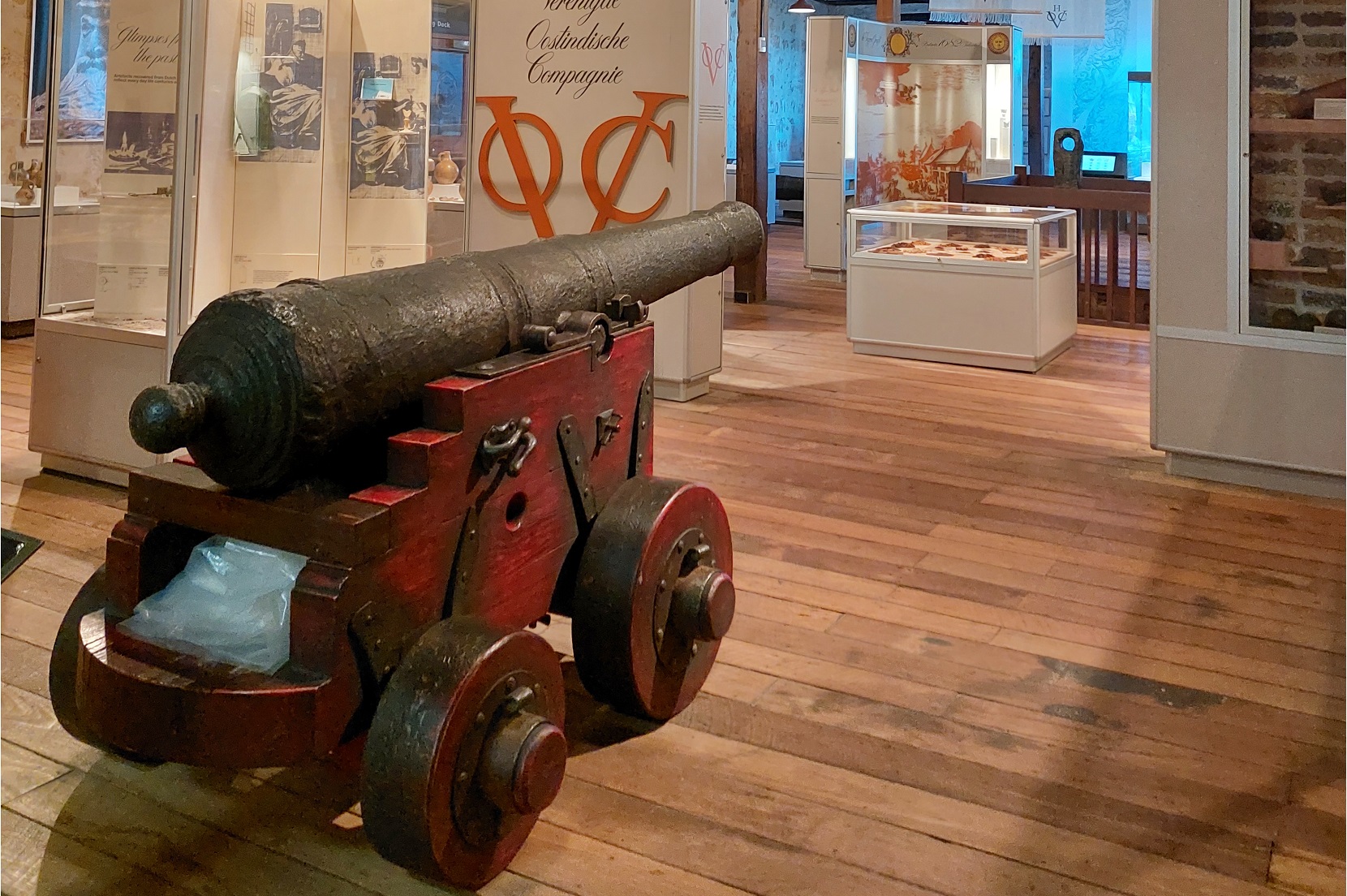 The ‘Dutch Wrecks’ exhibition at the Shipwrecks Museum in Fremantle.  Source: Daniëlle Vlasblom